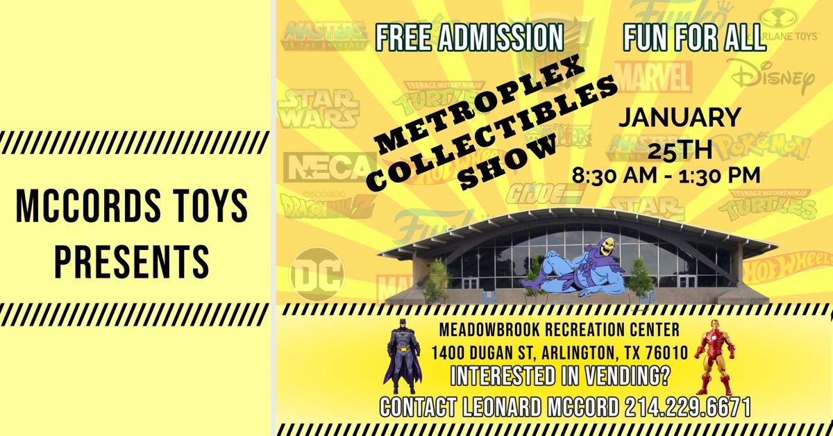 Metroplex Collectibles Show (Jan)