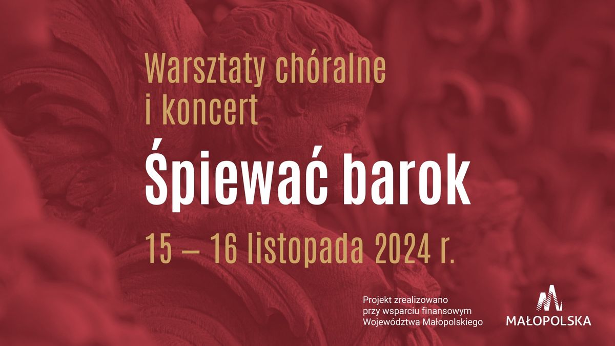 \u015apiewa\u0107 barok - warsztaty i koncert