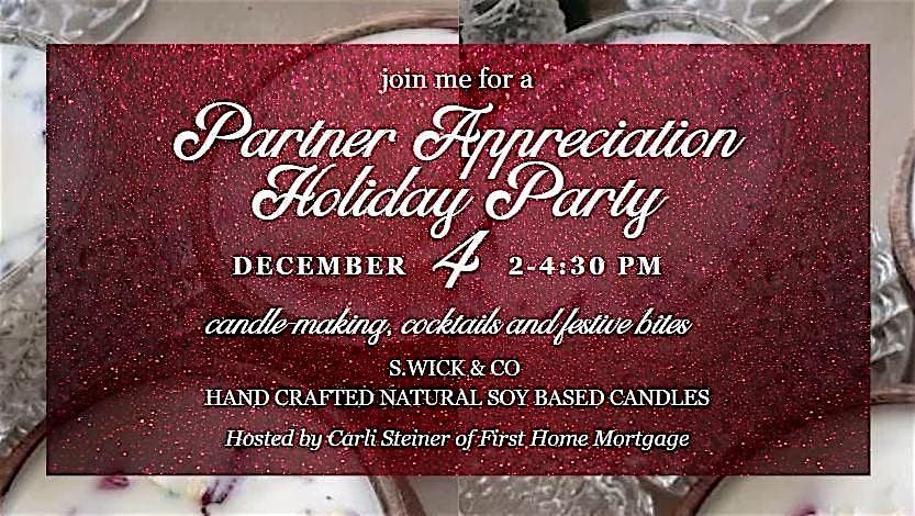 Candle-Making Holiday Party