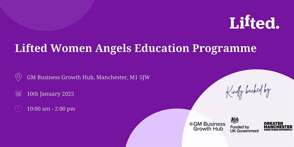 Lifted Women Angels Education Programme - Manchester