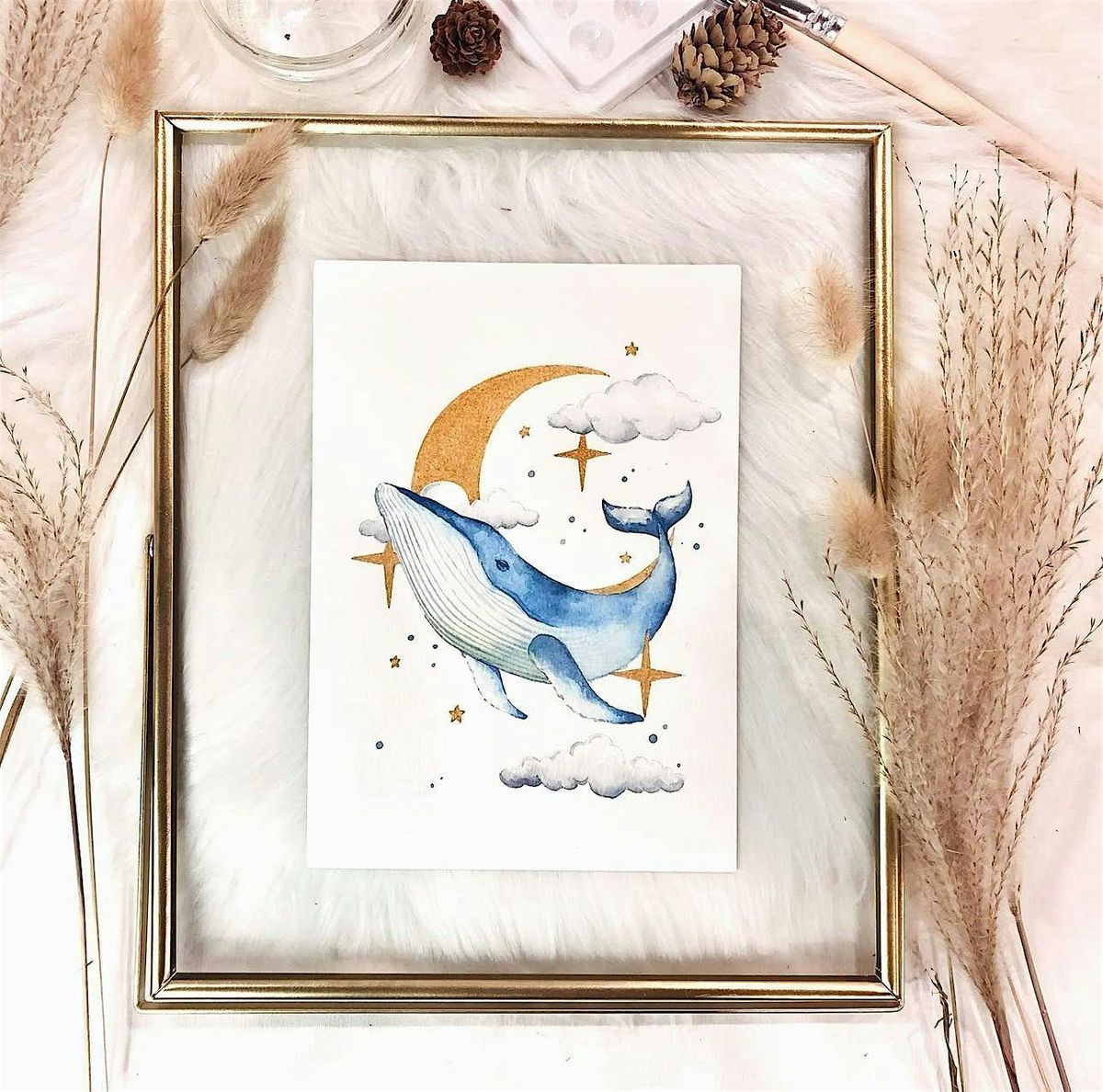 Adult Watercolour Workshop (Whale)