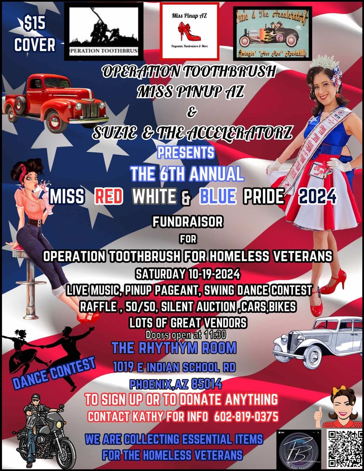 The 6th annual Miss Red, White and Blue Pride