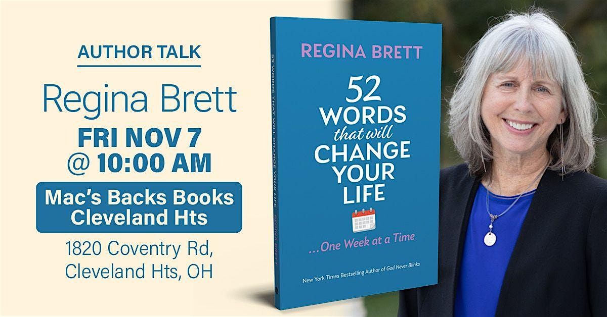 Coffee with Regina Brett