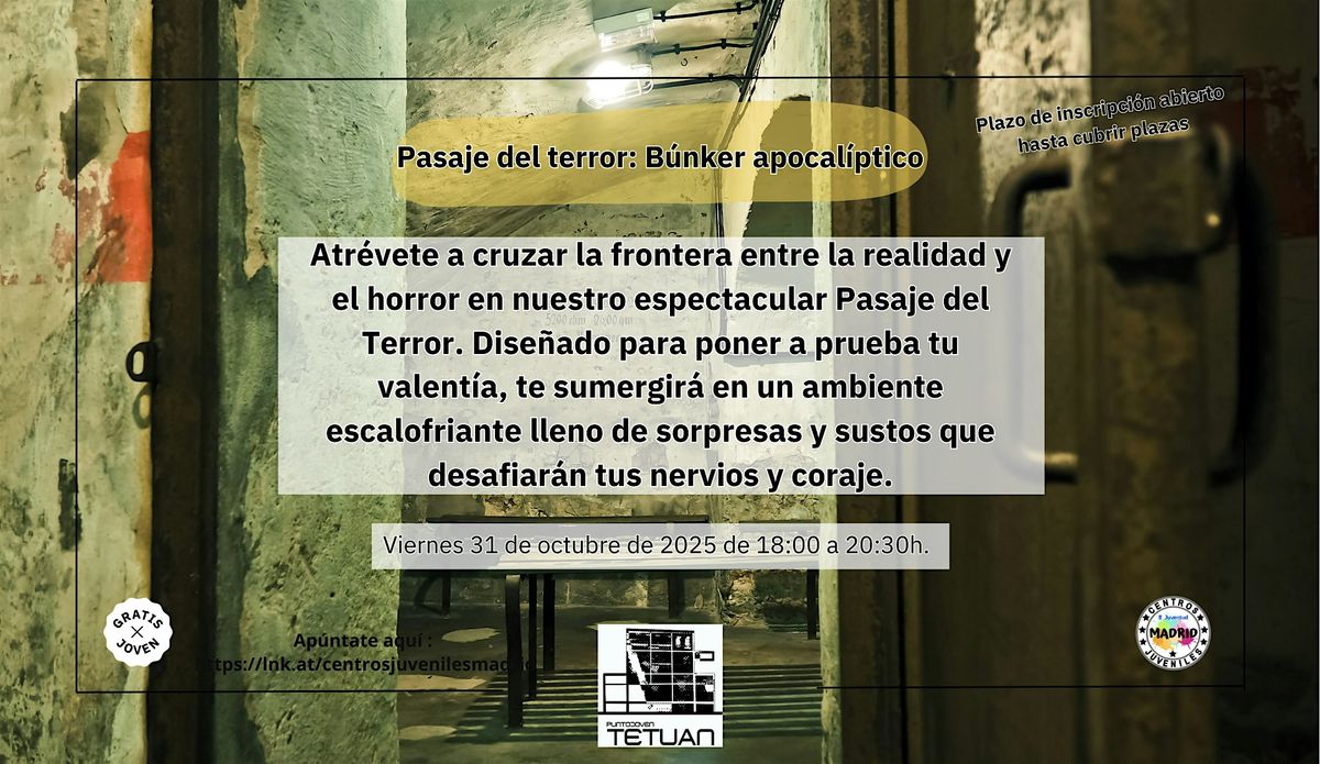 Pasaje del terror: B\u00fanker apocal\u00edptico