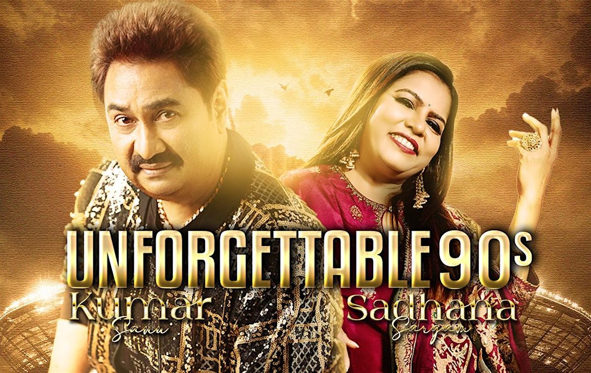 Unforgettable 90s with Kumar Sanu and Sadhana Sargam