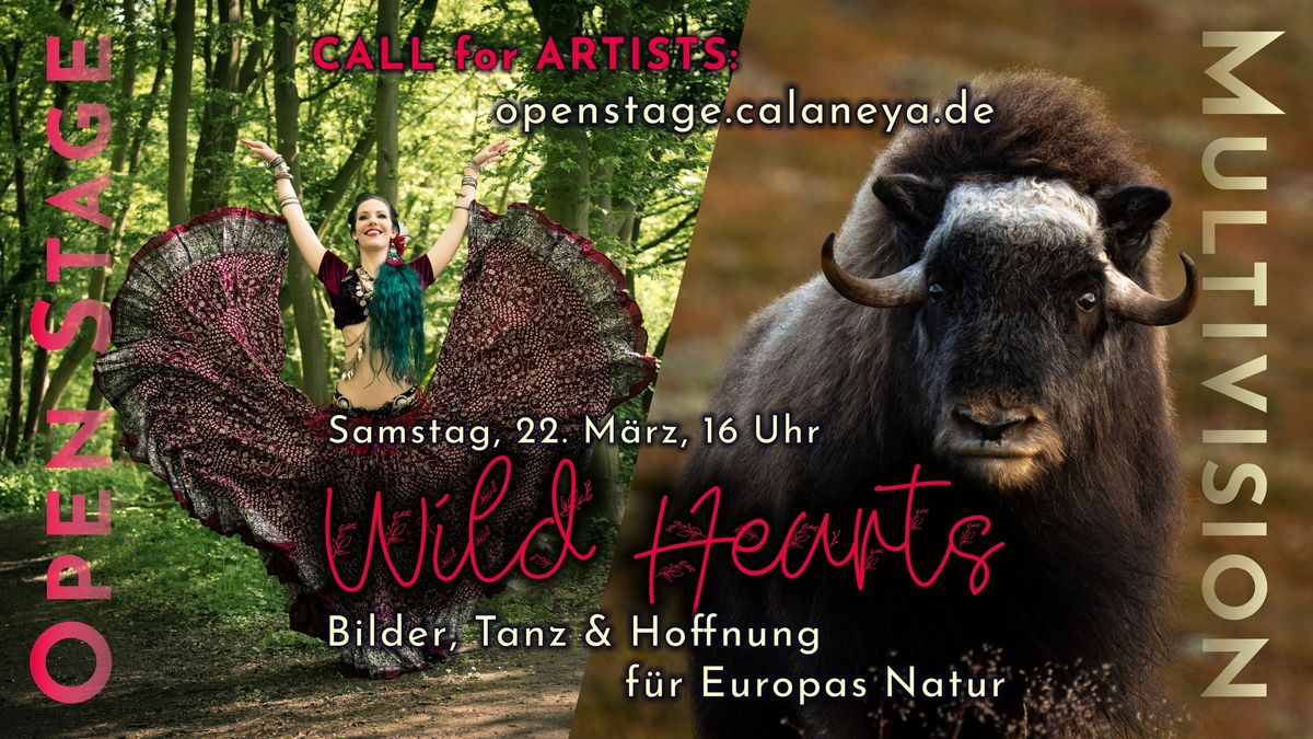 Wild Hearts \u2013 CALL for ARTISTS