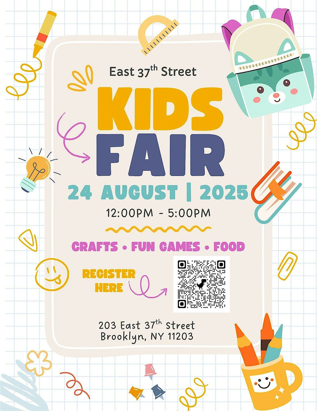 East 37th Street Kids Fair & Community Day 2025