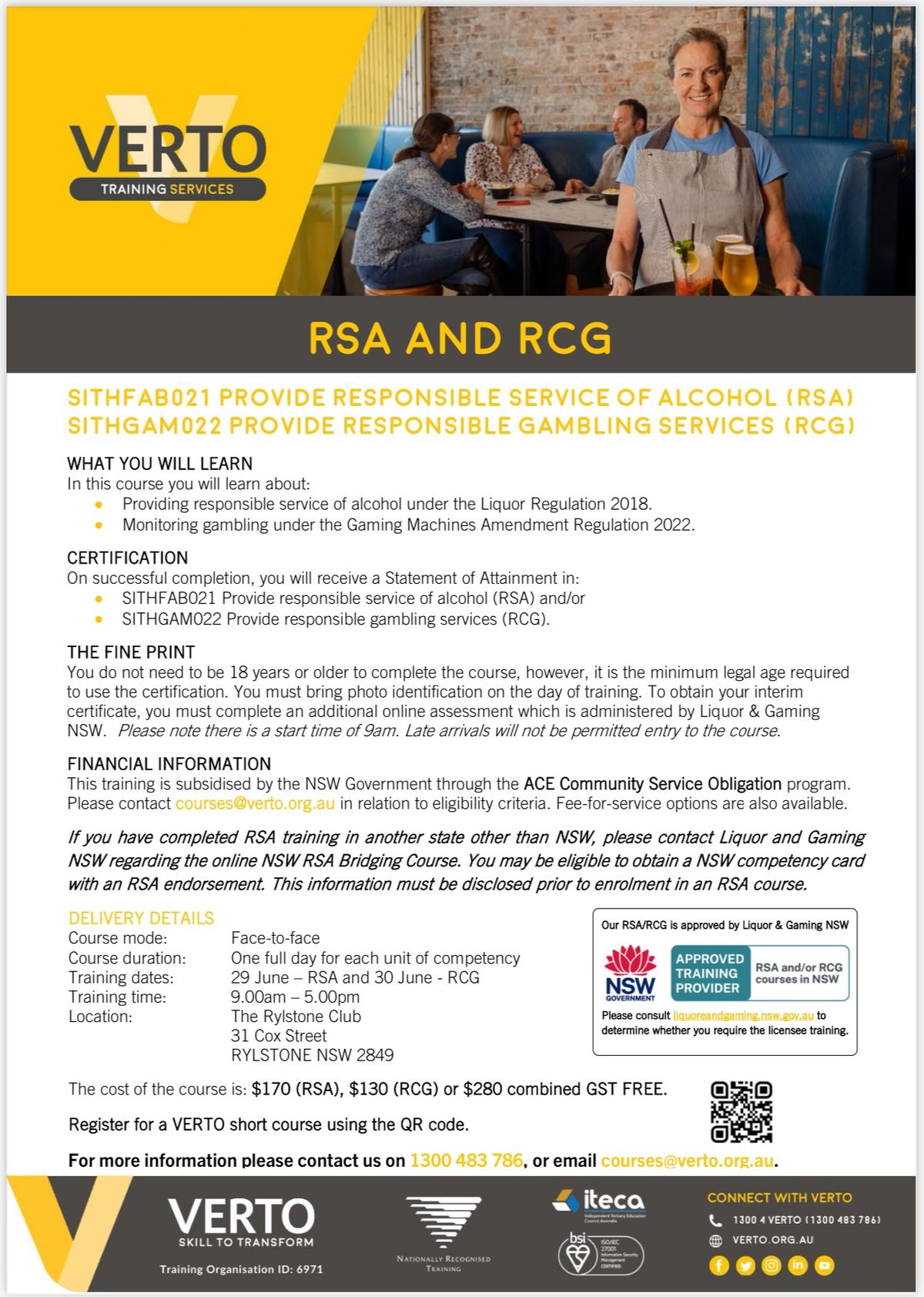RSA and RCG