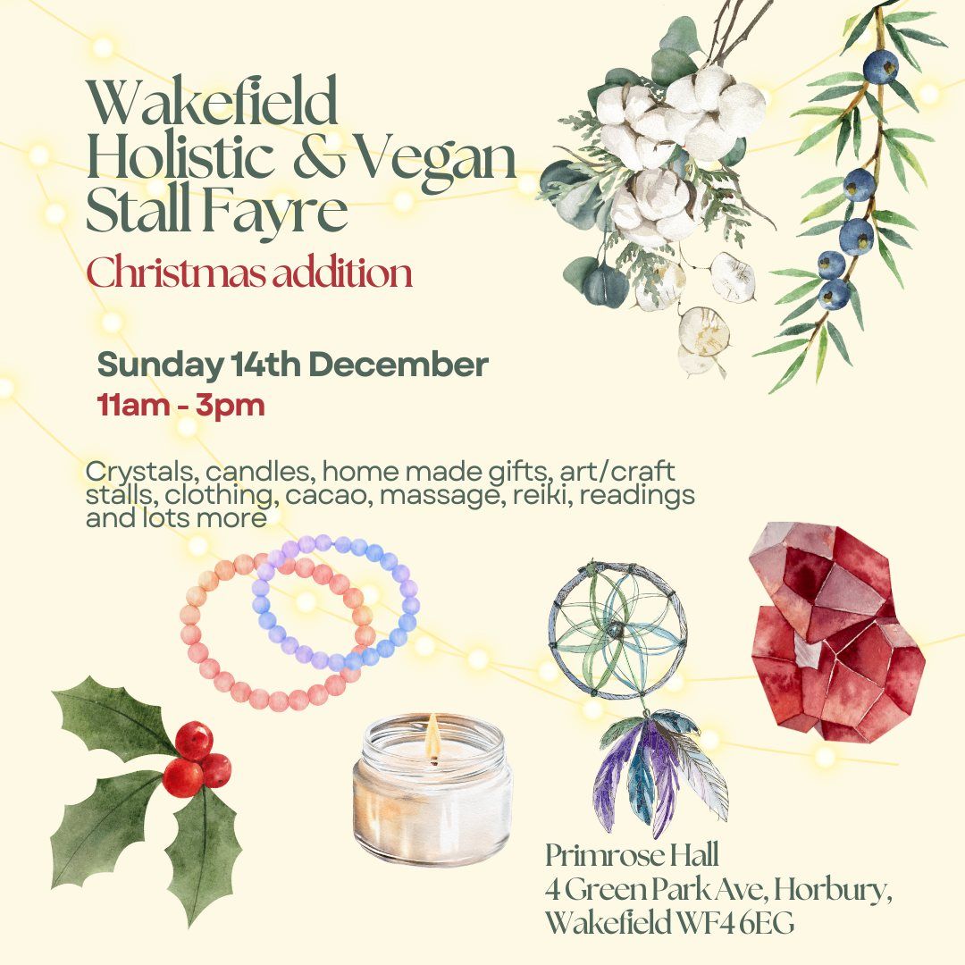 Christmas Special Holistic & Vegan Fayre \u2744\ufe0f