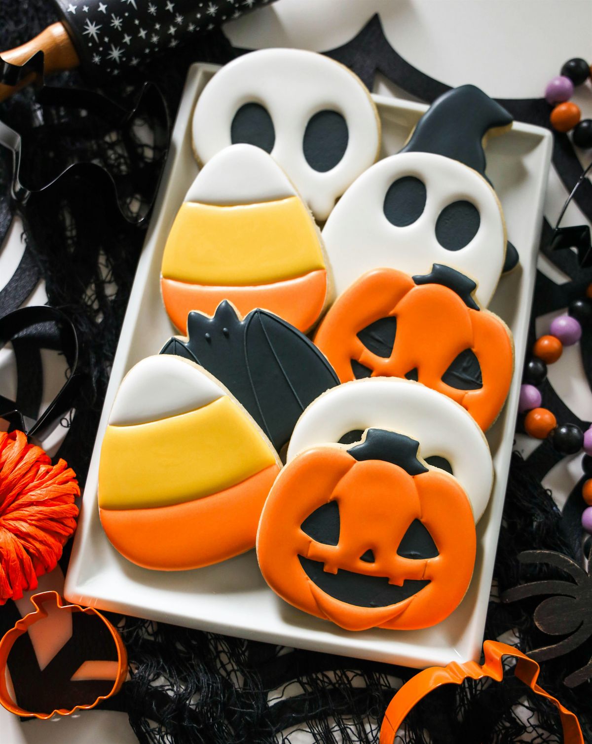 Get SCARY good at Cookie Decorating at my BOO!-kie Cookie Decorating Class