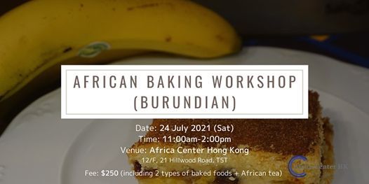 African Baking Workshop (Burundian)