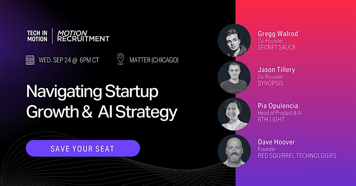 Navigating Startup Growth & AI Strategy Panel