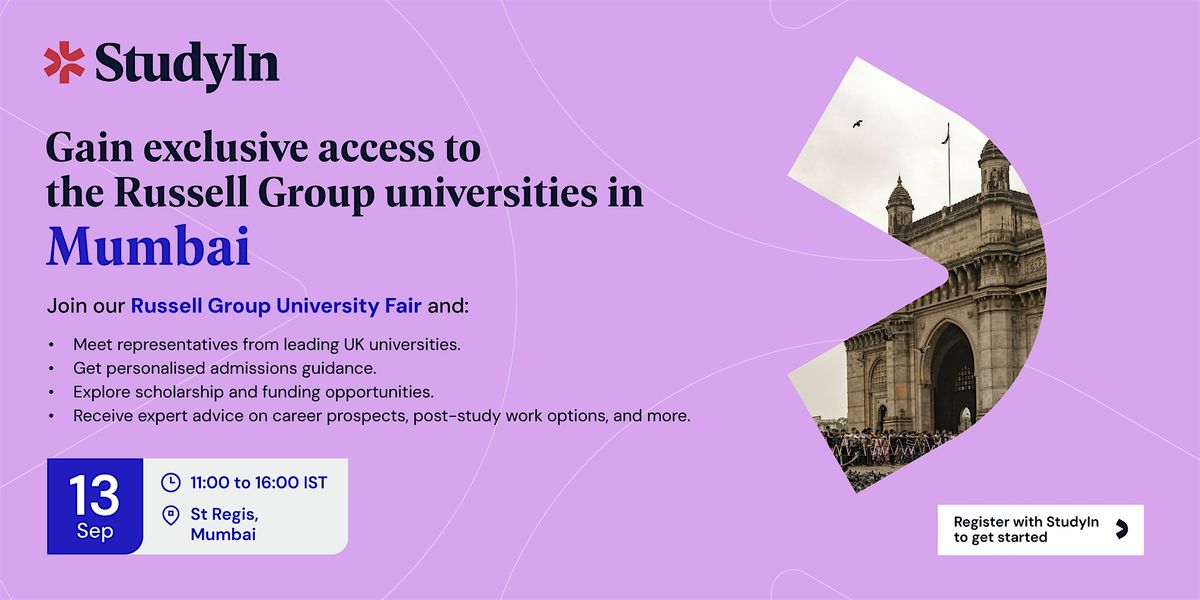 UK Russell Group Fair in Mumbai