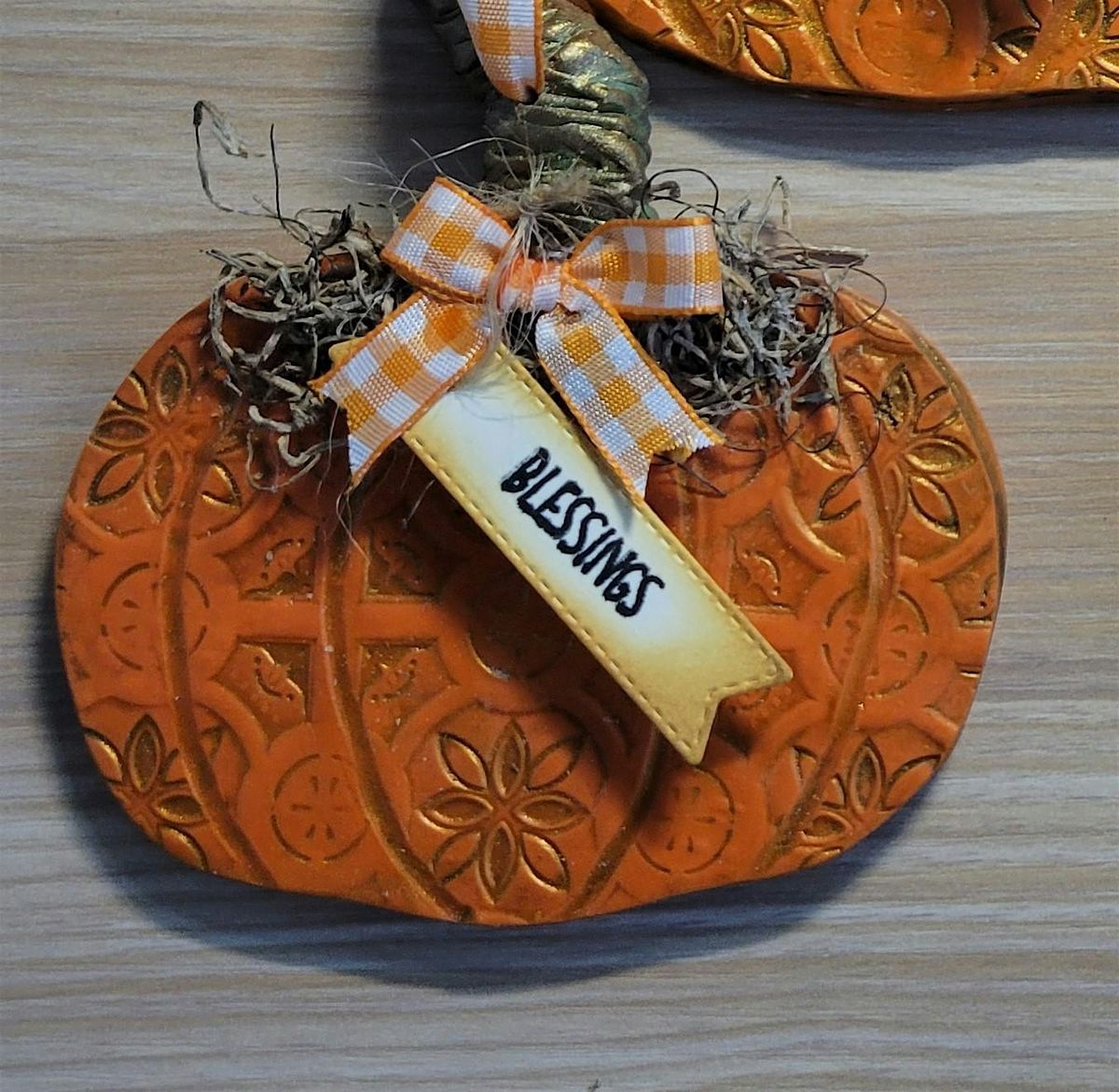 Del Sol Design - Polymer Clay Fall Inspirational  Pumpkin Class