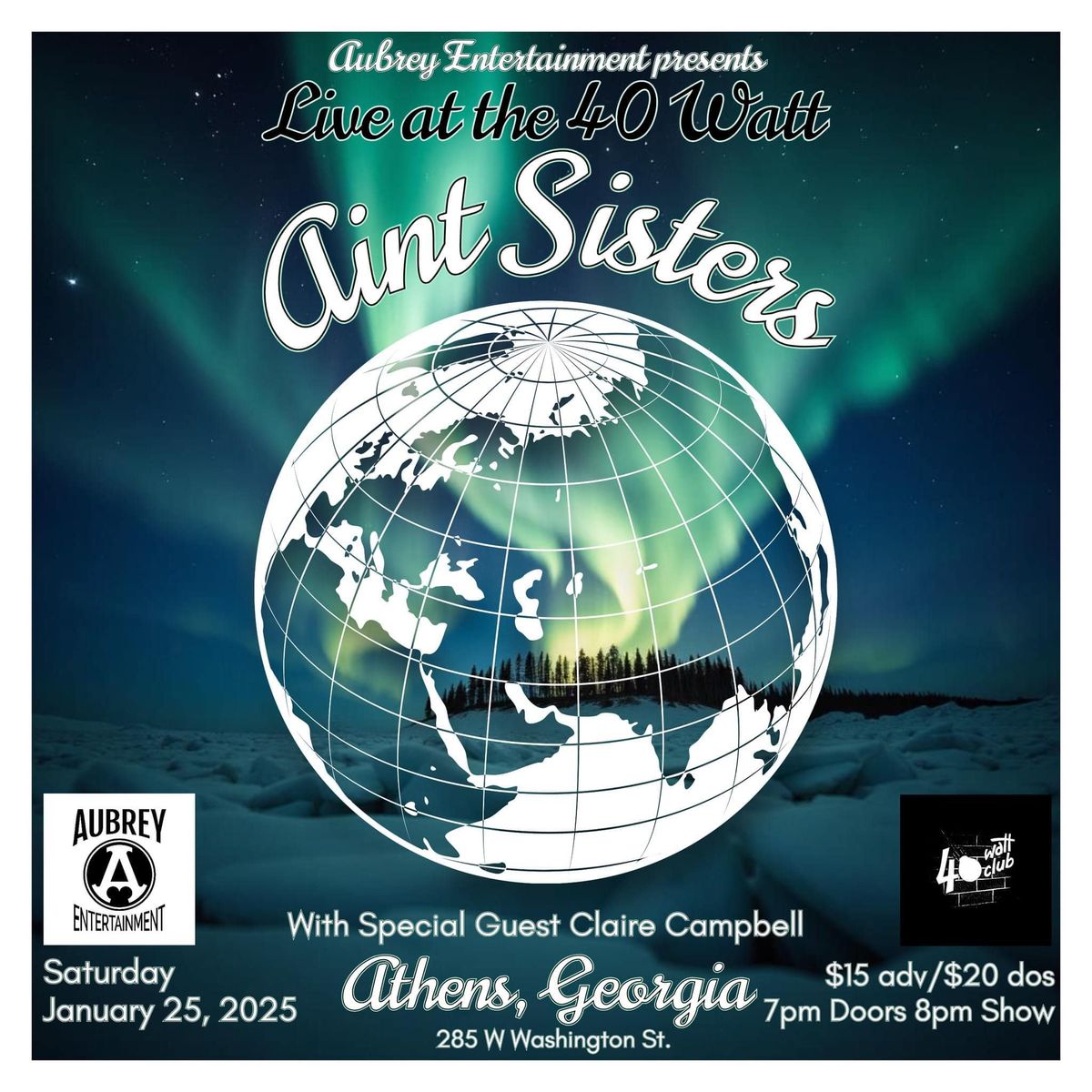 The Ain\u2019t Sisters live at the 40 Watt