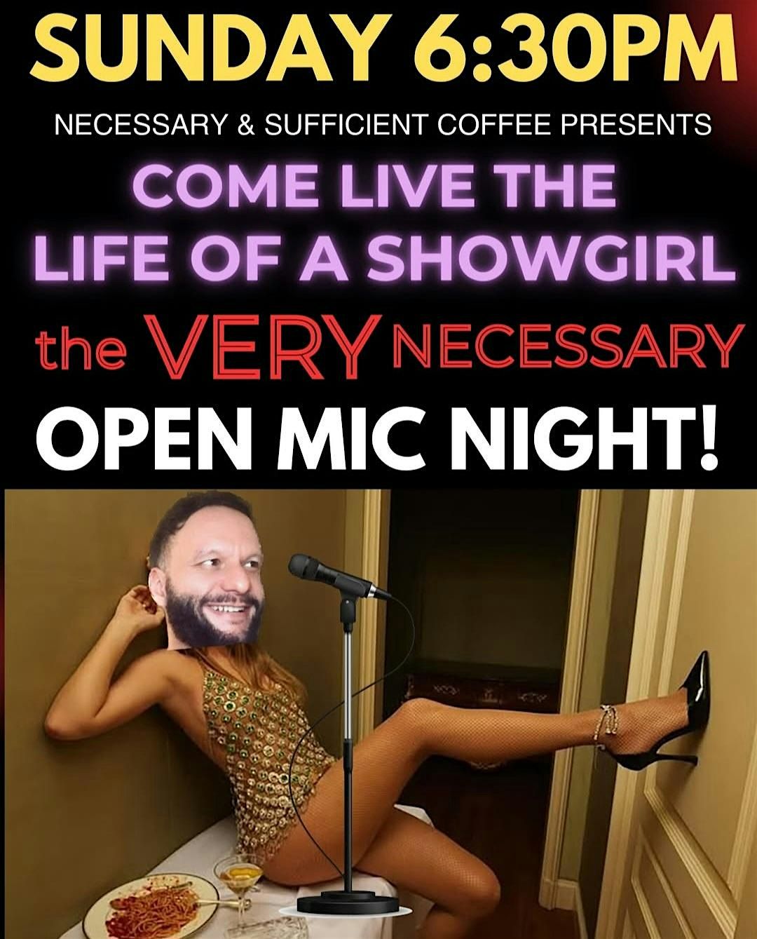 The Very Necessary Open Mic Night
