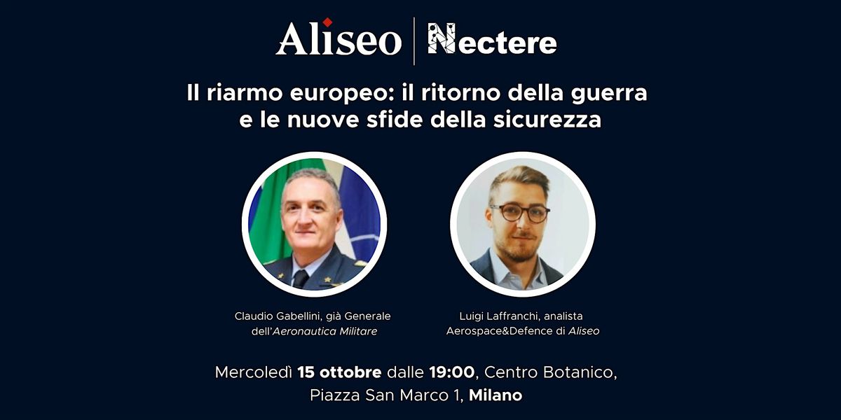 Il riarmo europeo: il ritorno della guerra e le nuove sfide della sicurezza