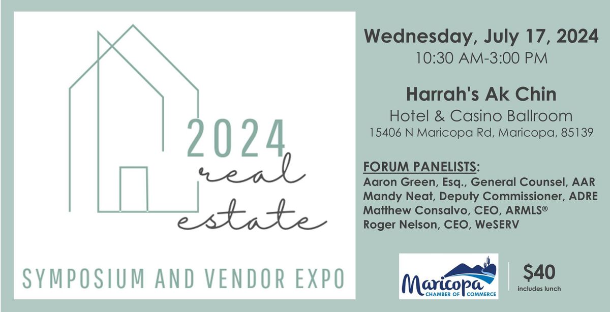 2024 Real Estate Symposium and Vendor Expo