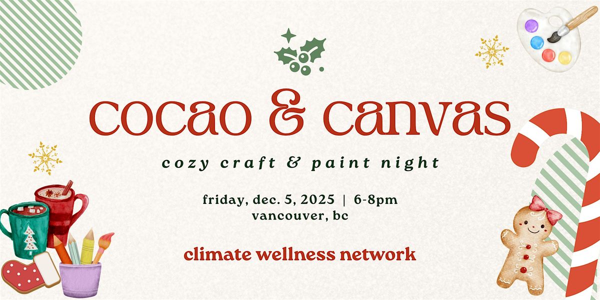 Cocoa & Canvas | Cozy Paint & Craft Night