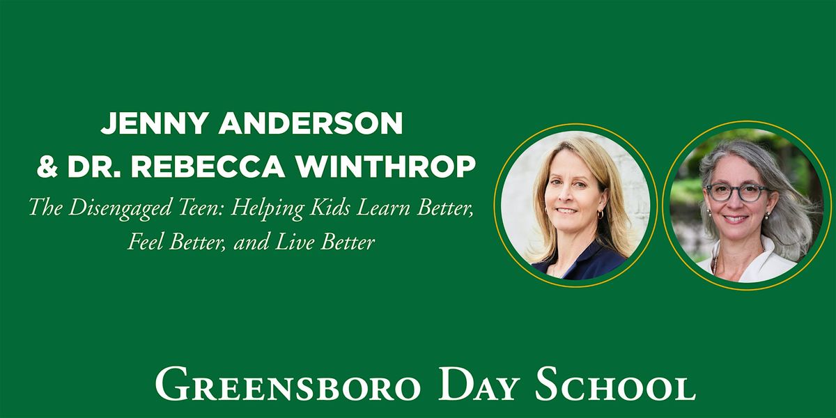 McLendon Speaker Series featuring  Jenny Anderson & Dr. Rebecca Winthrop