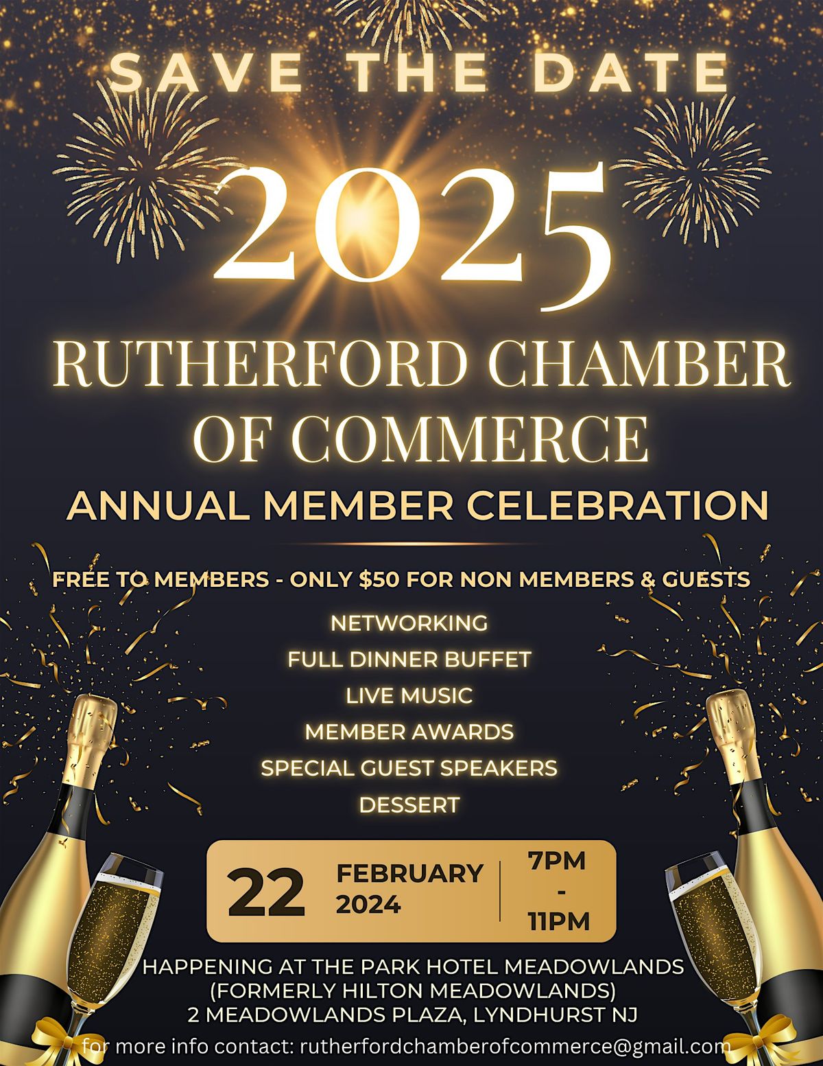 Rutherford Chamber of Commerce Annual Member Celebration