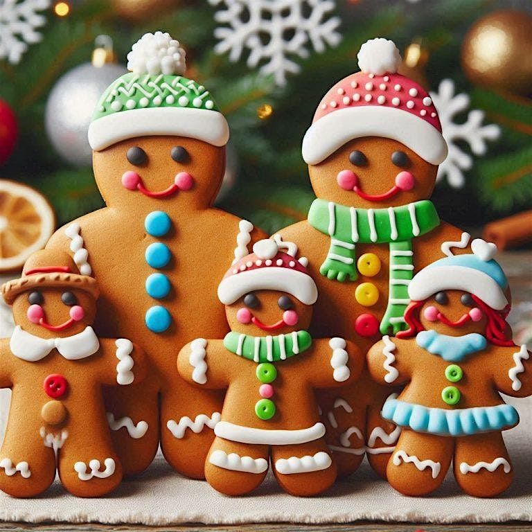 Dress Your Gingerbread Man \u2013 Royal Icing Cookie Class