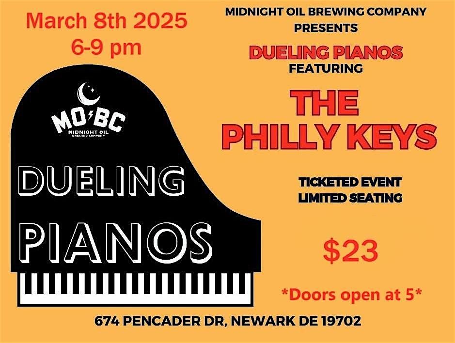 Dueling Pianos Featuring The Philly Keys