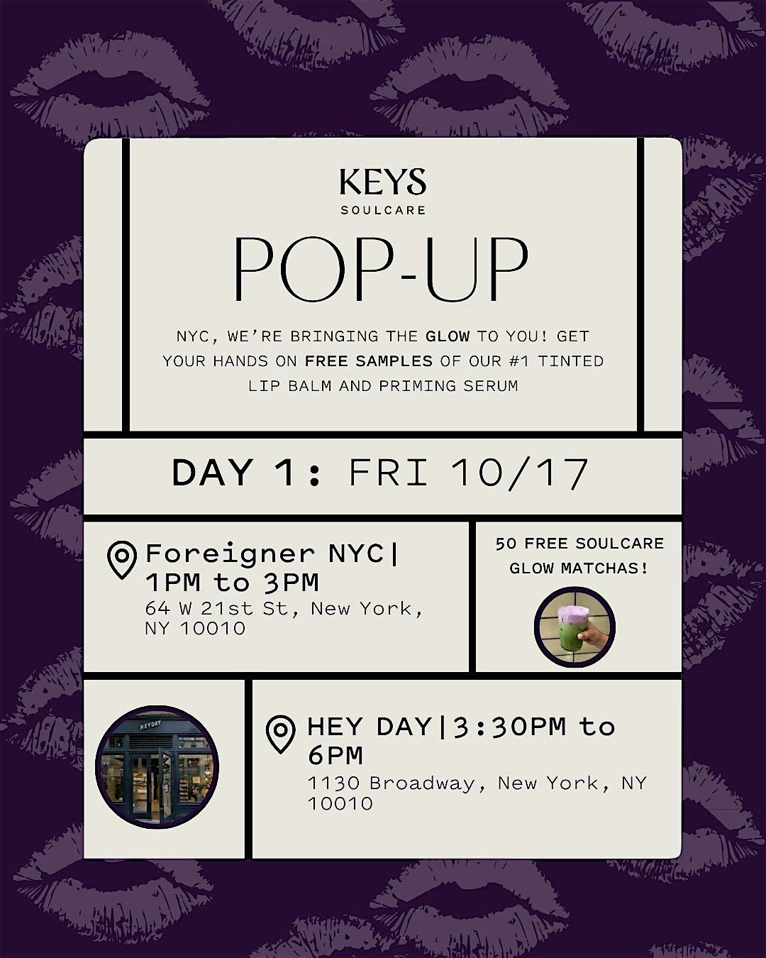 Keys Soulcare Glow Pop-Up