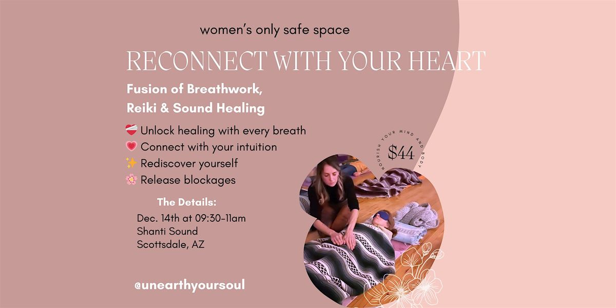 [Women Only] Event Reiki, Breathwork, and Sound Healing