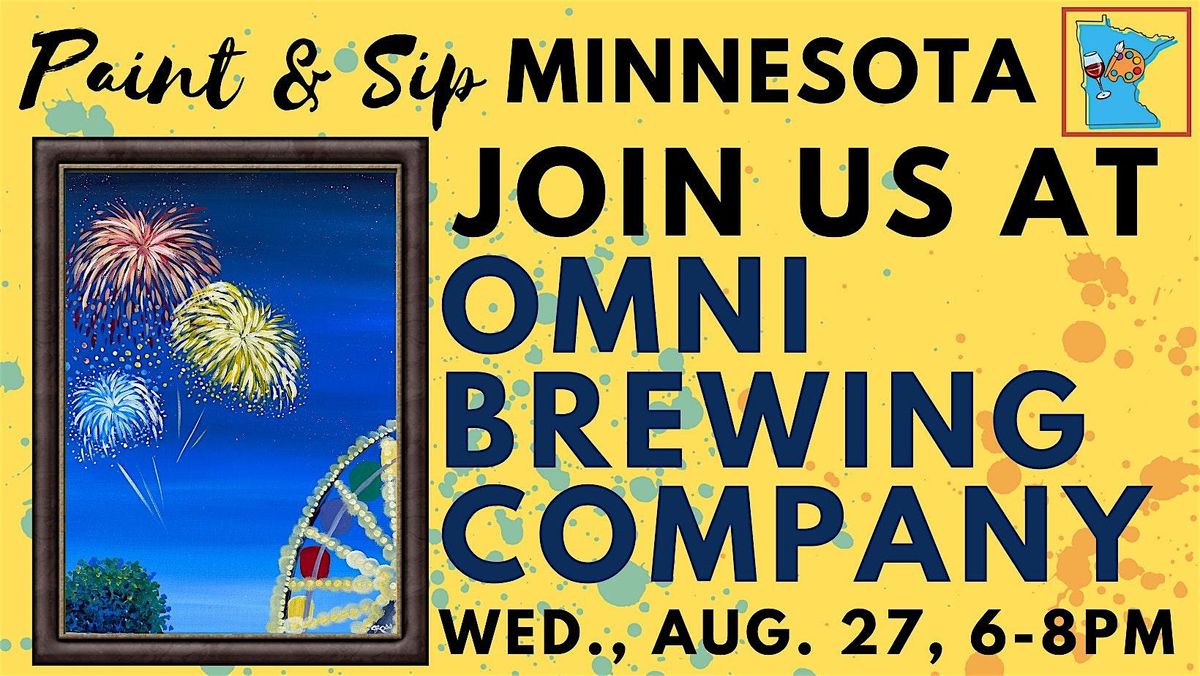 August 27 Paint & Sip at OMNI Brewery & Taproom