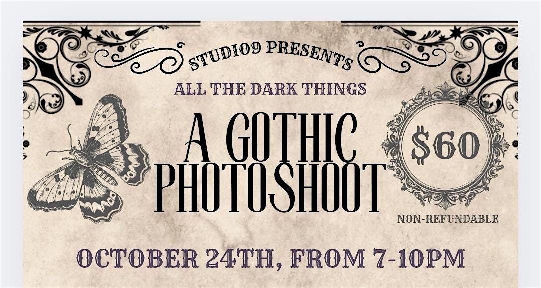 A GOTHIC PHOTOSHOOT