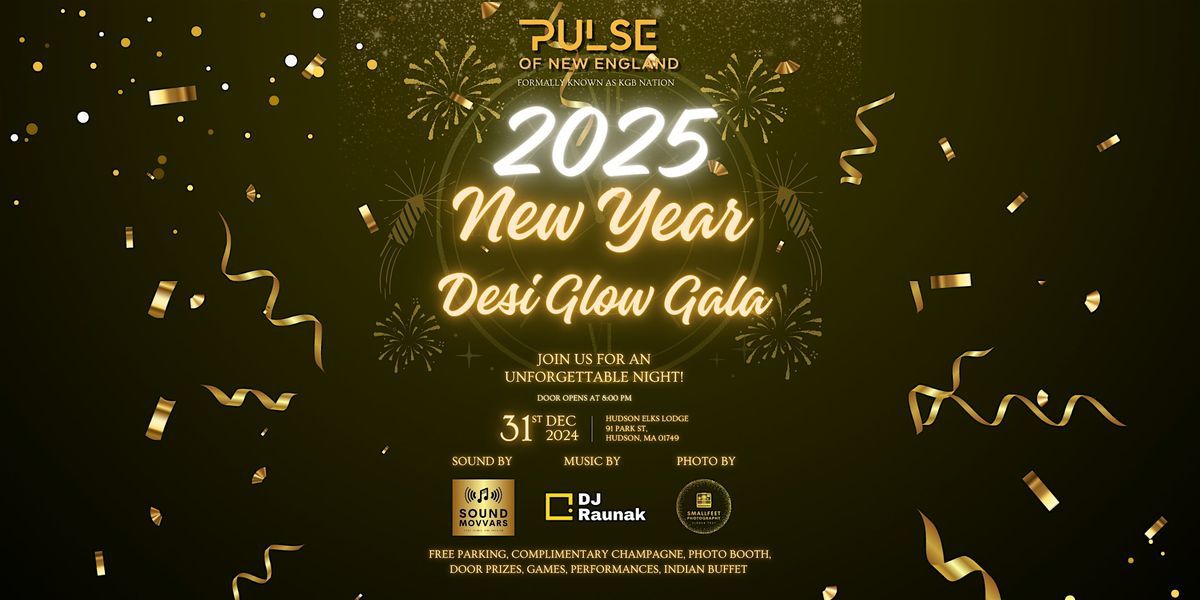 Desi Glow Gala 2025 New Year Party