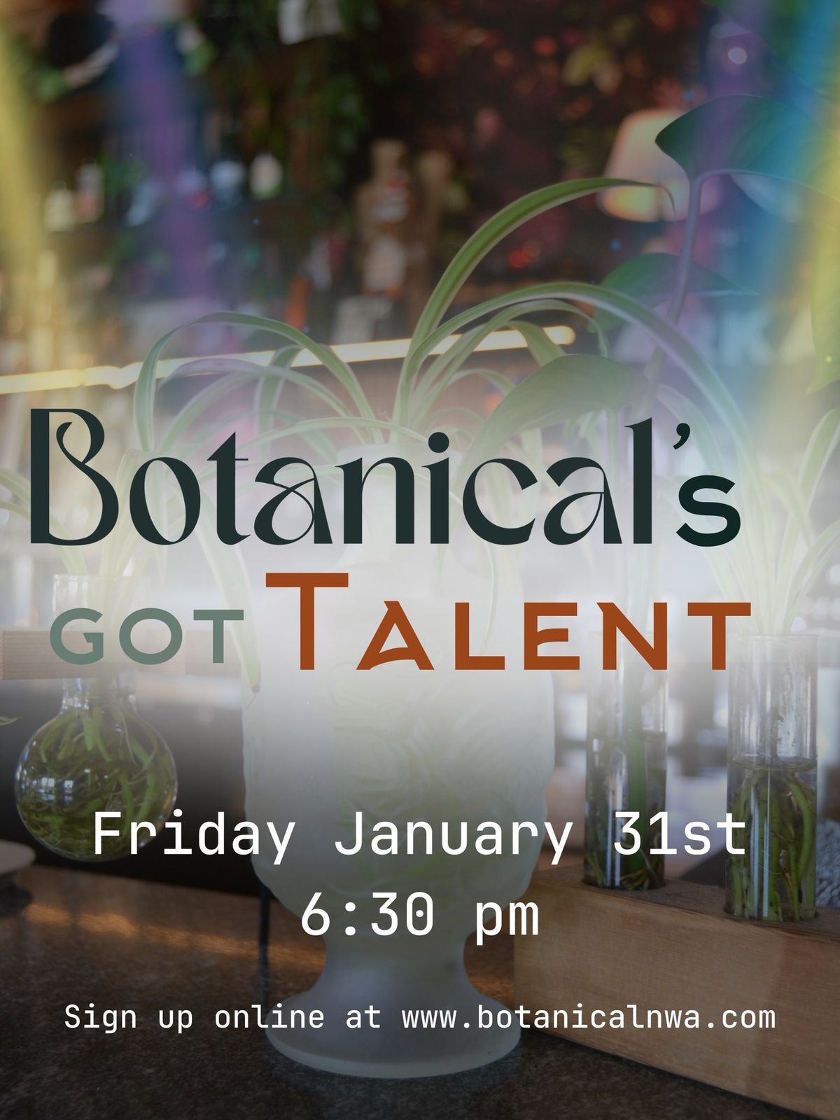 Botanical\u2019s Got Talent