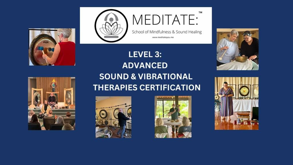 Palm Desert, CA - Advanced Sound & Vibrational Therapies Certification - Level 3