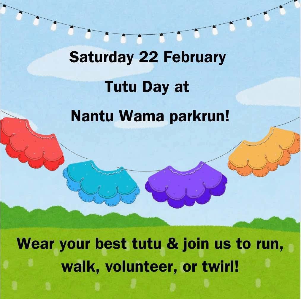 Tutu Day at Nantu Wama parkrun 