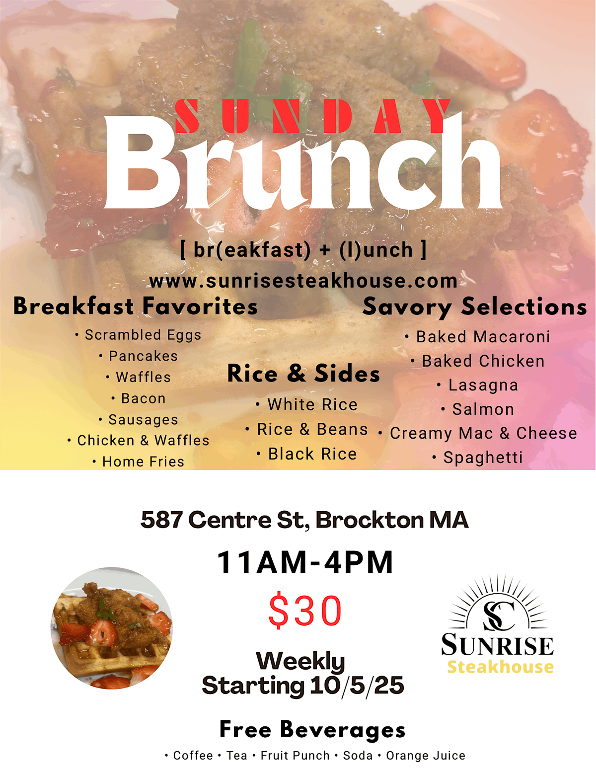 Sunday Brunch @ Sunrise