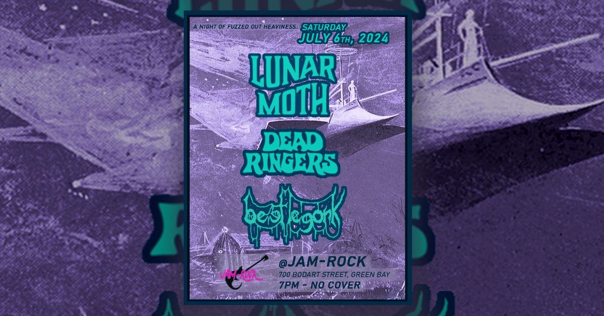 Jam-Rock Presents: LUNAR MOTH, DEAD RINGERS, & BEETLEGORK 