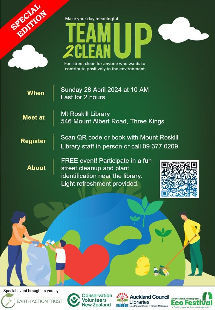 Team Up 2 Clean Up: Fun street clean event!