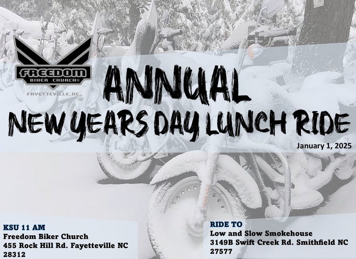 FBCF New Years Day Ride 