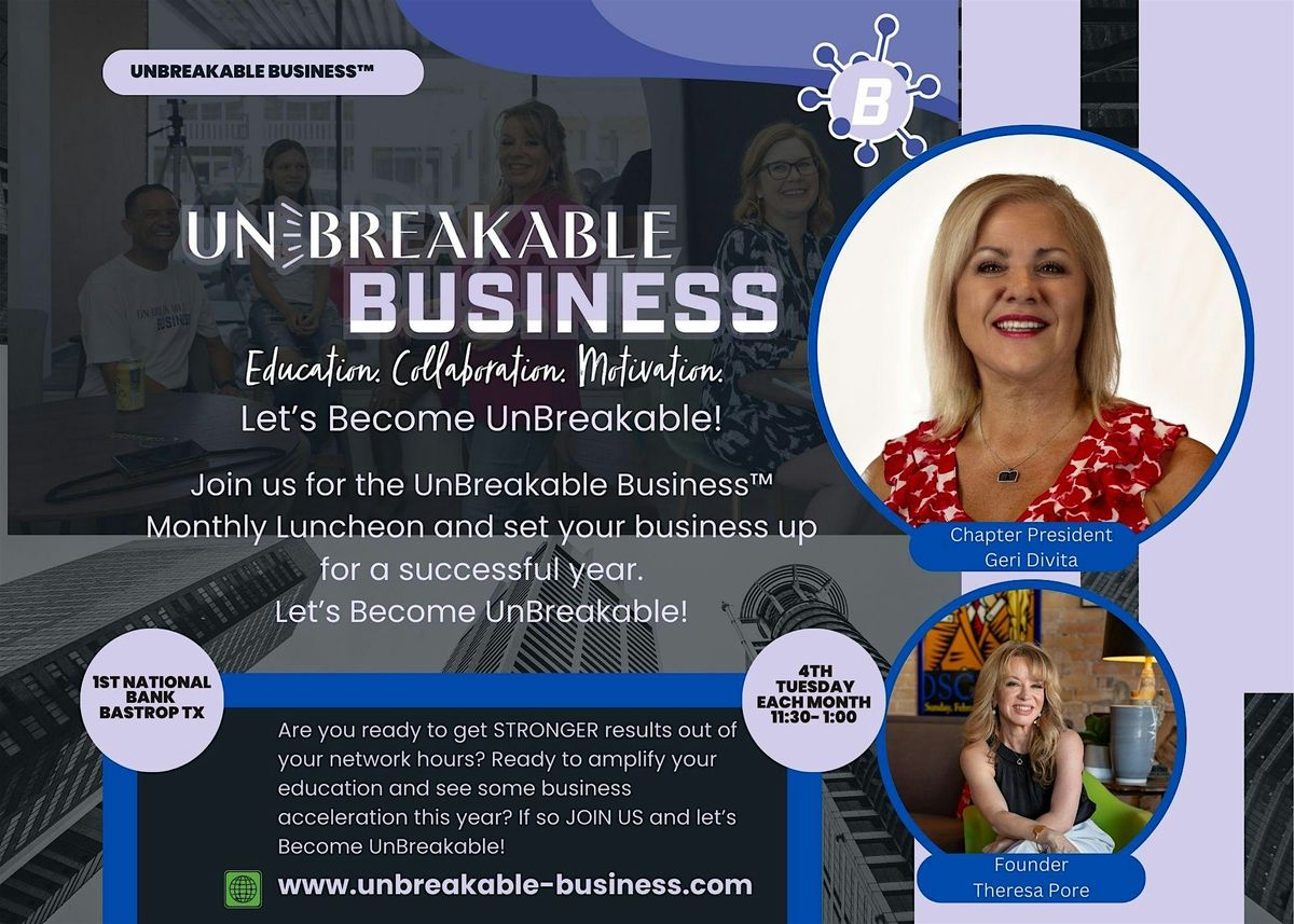 Unbreakable Business Bastrop Chapter
