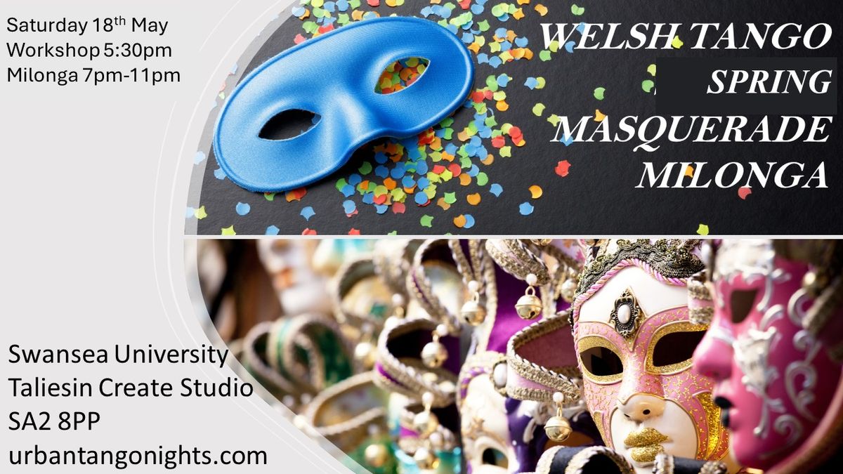 Welsh Tango FREE Masquerade Ball and Workshop