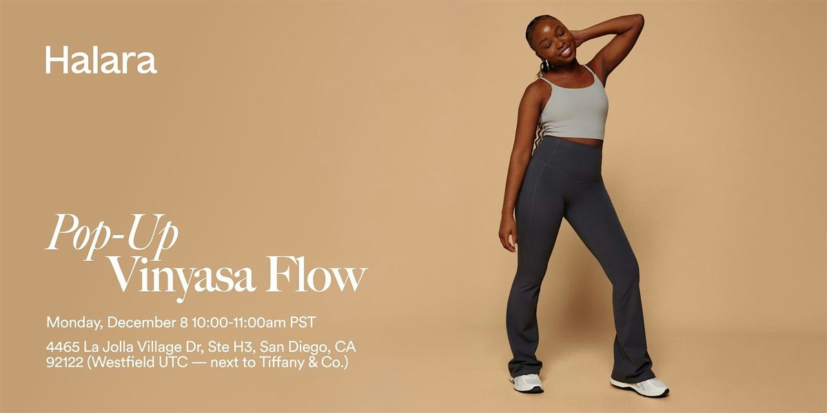 Halara Pop-Up Vinyasa Flow