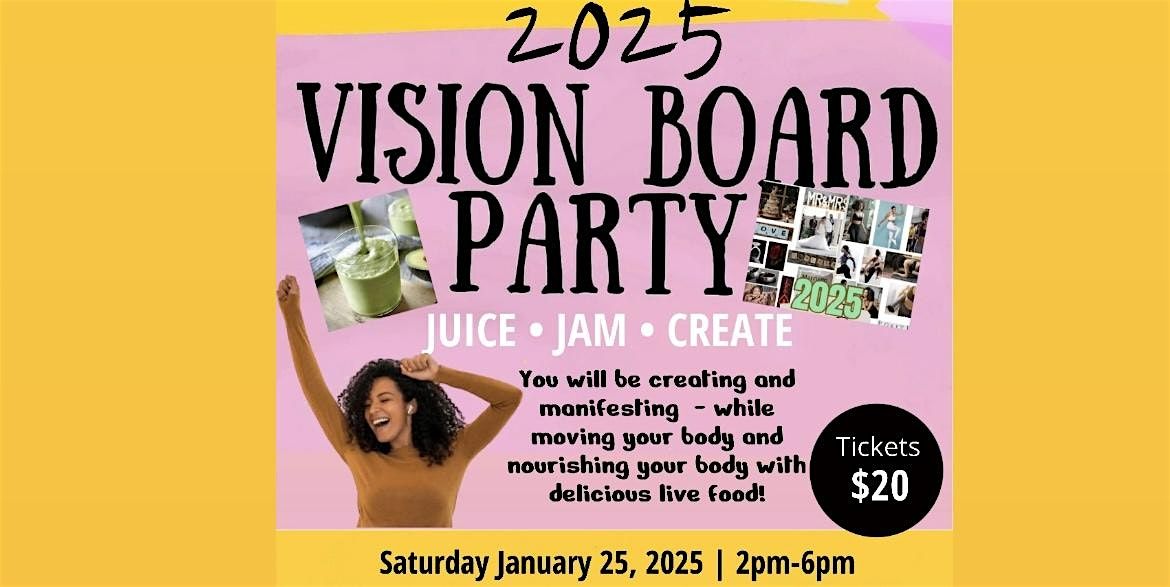 VISION BOARD PARTY 2025