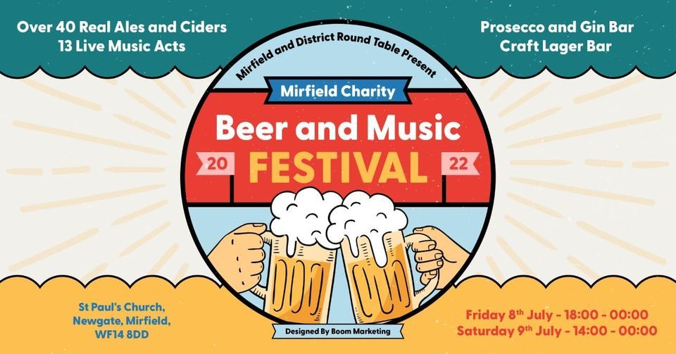 Mirfield Charity Beer and Music Festival 2022