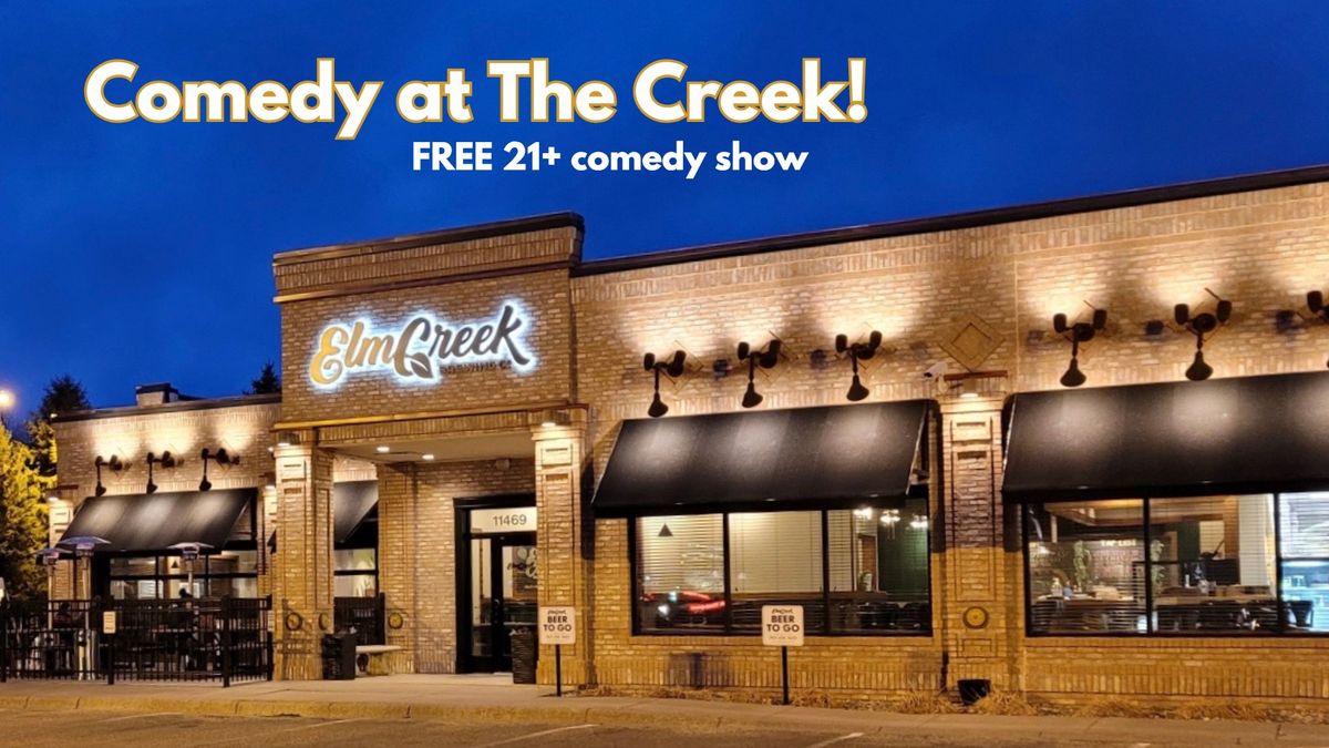 Free Comedy at The Creek!