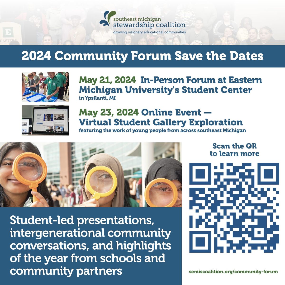 Save the Date! 2024 In-Person Community Forum