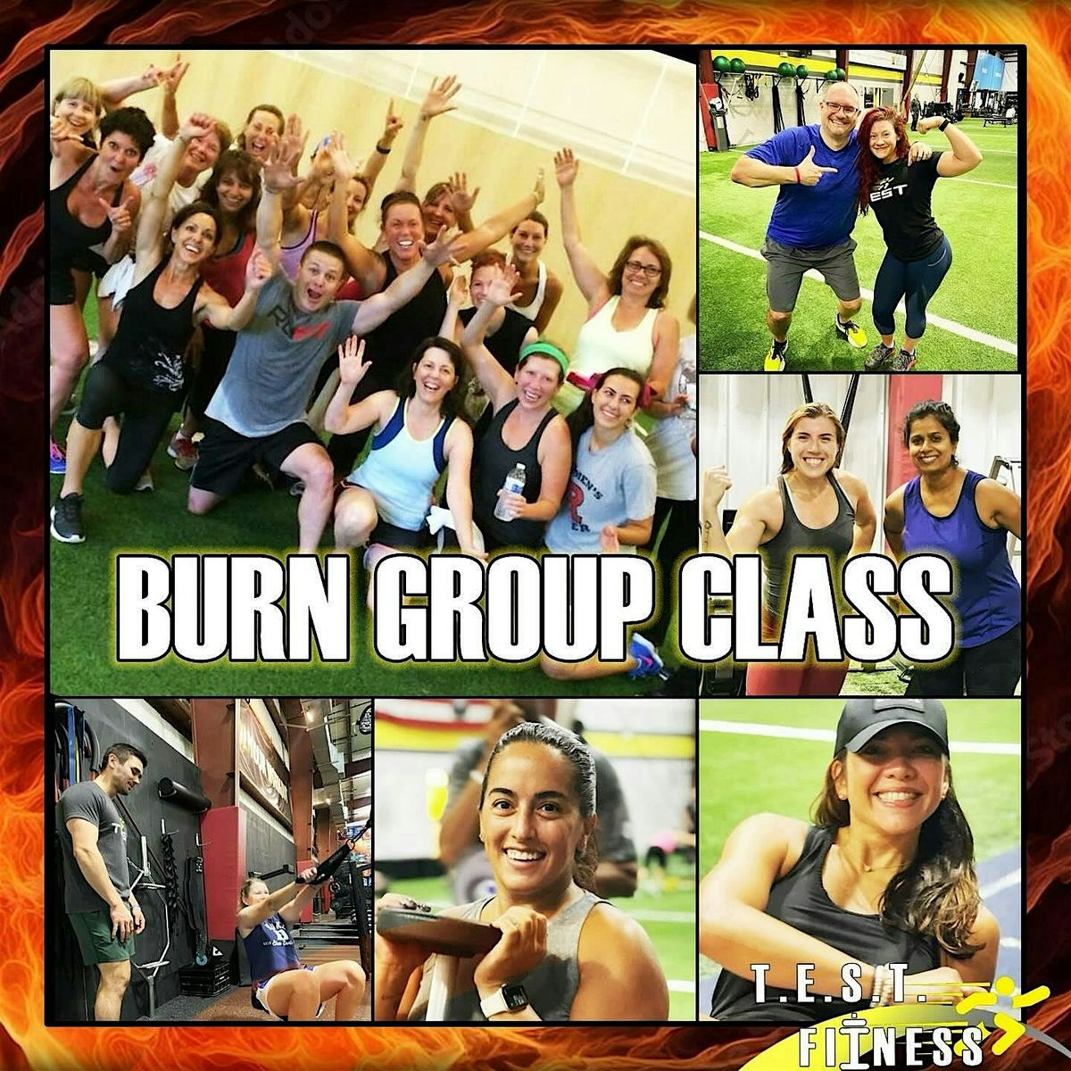 3 Week Burn Fitness Challenge @ Test Fitness and Sports Club