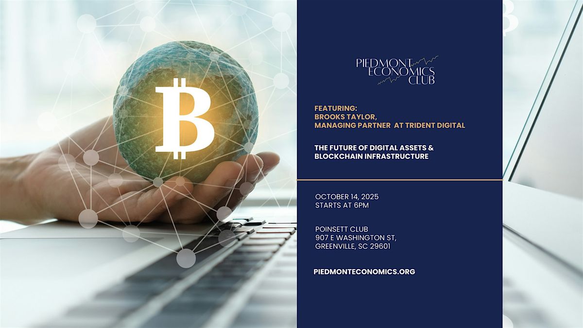 Piedmont Economics Club Presents The Future of Crypto