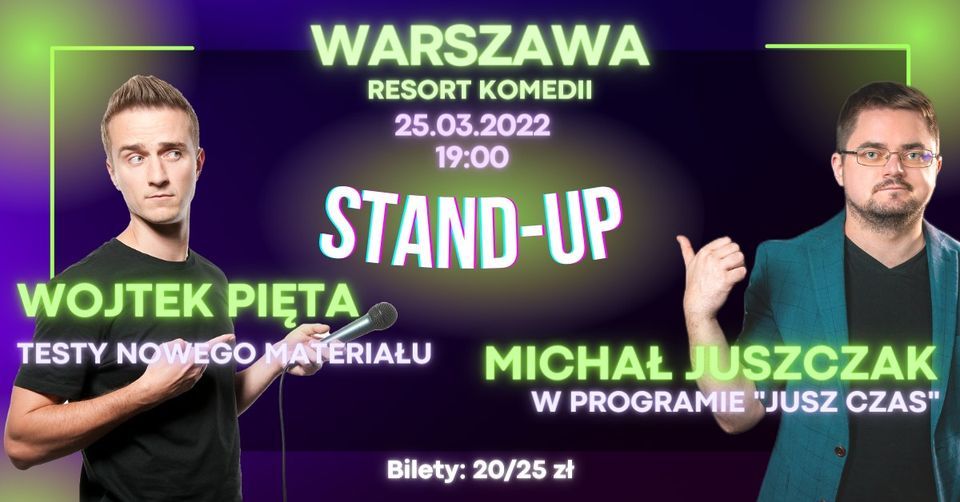 Stand-up w Resorcie Komedii!  Wojtek Pi\u0119ta i Micha\u0142 Juszczak