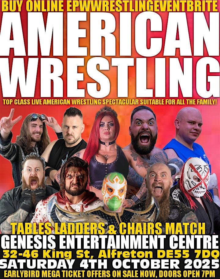 AMERICAN WRESTLING EPW ALFRETON